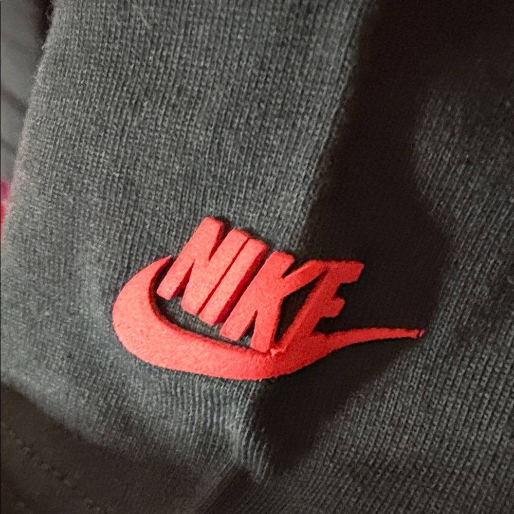 Nike Black Tee with Pink Dripping Sneaker Design - Picture 3 of 5